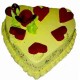 Heart Shape Designs cake